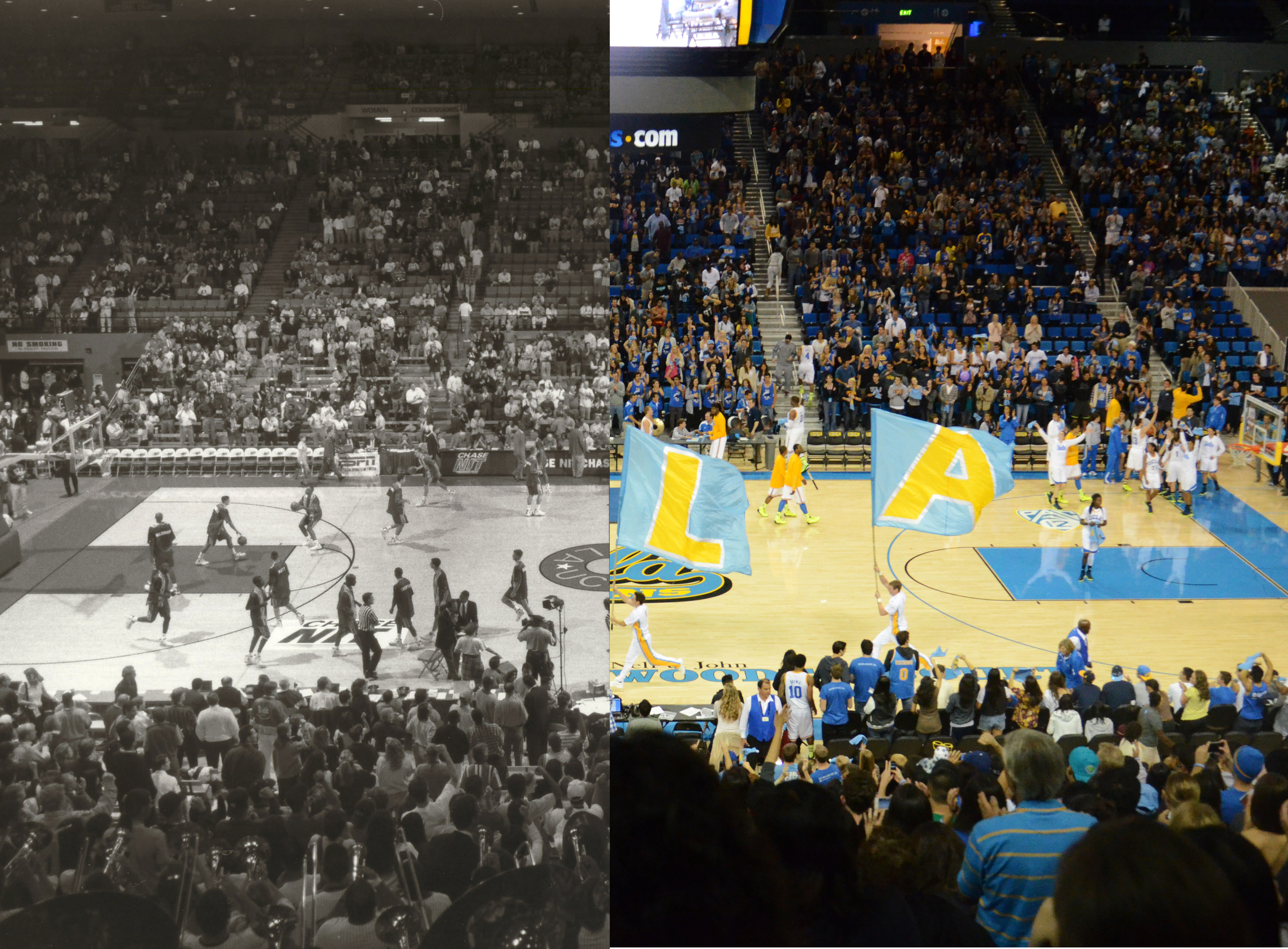 Pauley Pavilion on the UCLA campus, home of Bruins basketball