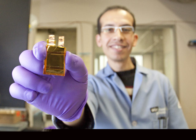 Maher El-Kady, a graduate student in biochemistry and chemistry, has been working with chemistry professor Richard Kaner to develop a large-scale method for the production of graphene-based supercapacitors, which he said could replace contemporary batteries.