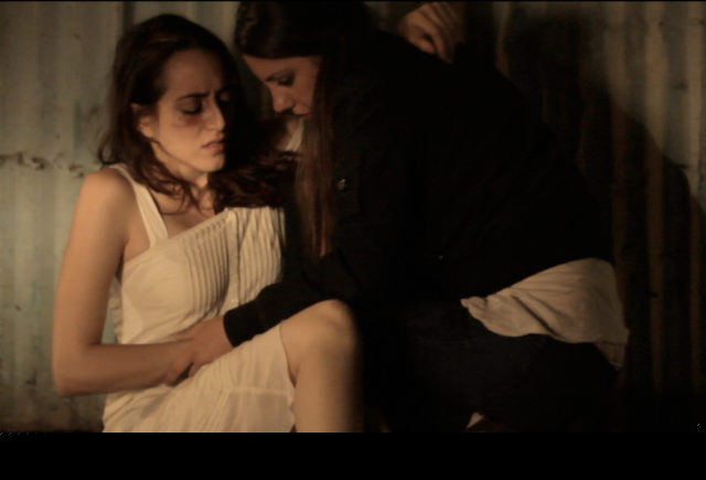 UCLA alumna Michelle Farivar (left) stars in “Virginity,” a film written and directed by Saeed Khoze. Farivar plays Raha, an Iranian woman who will face the threat of death if she goes against her arranged marriage.