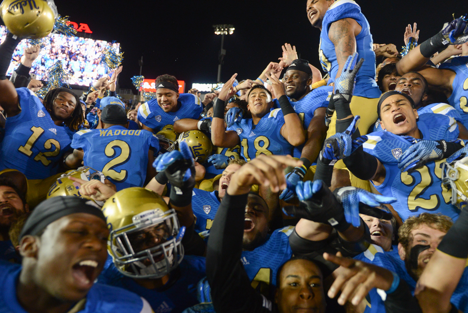 Third straight win over USC brings UCLA closer to goal of Pac12 title