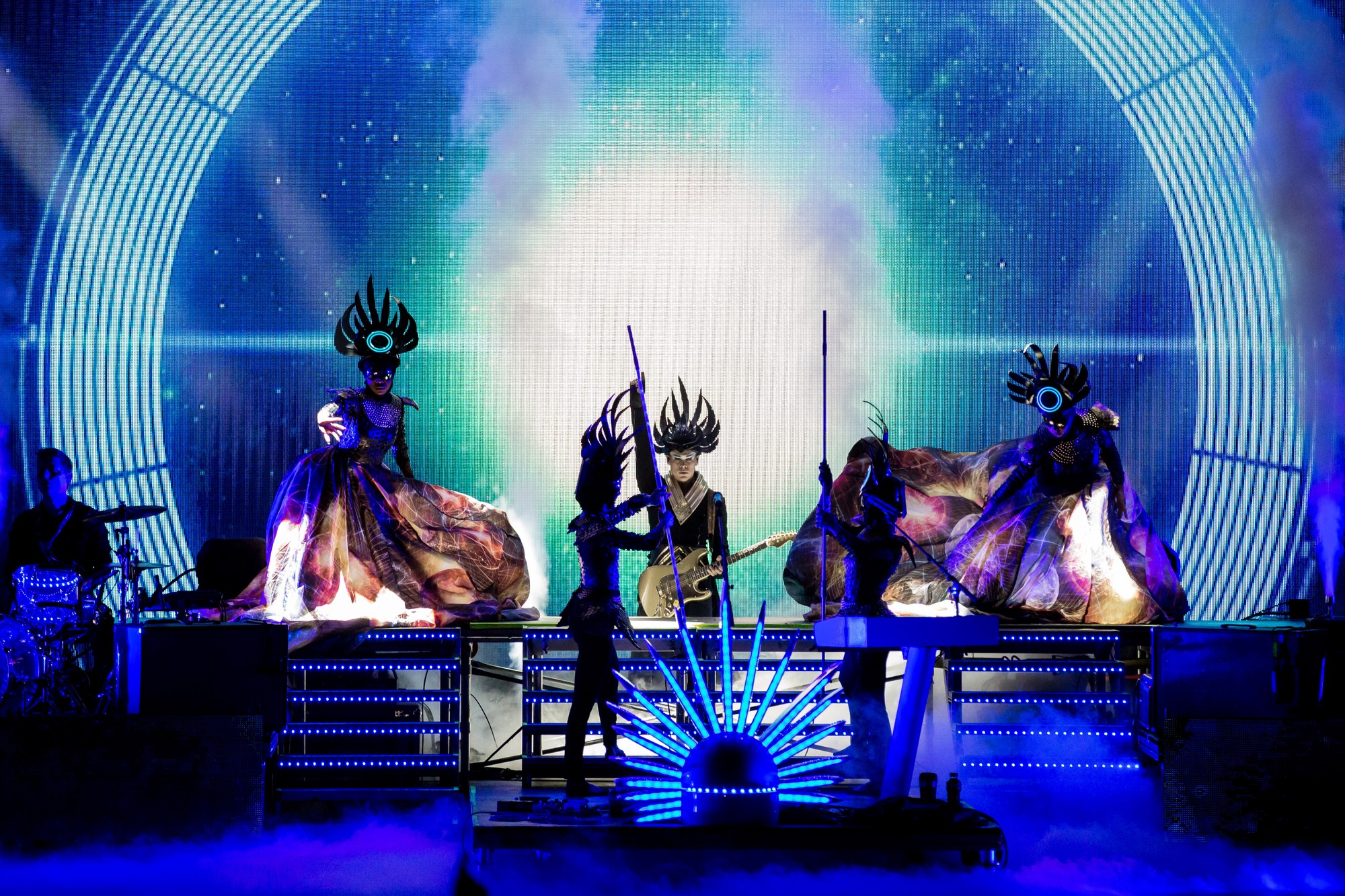 Concert Review Empire of the Sun lights up Hollywood Bowl with