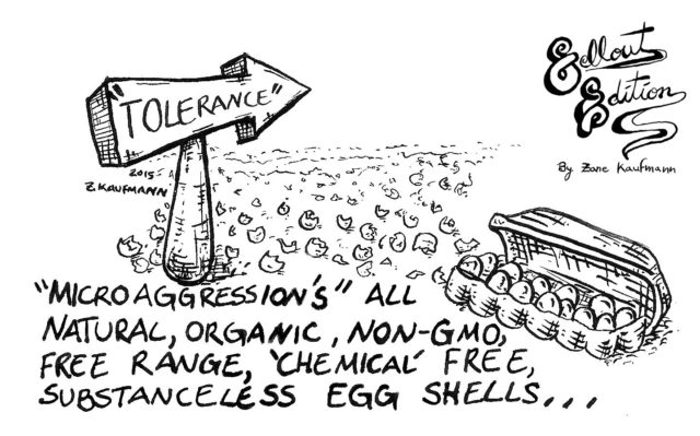Editorial Cartoon: Walking on eggshells - Daily Bruin