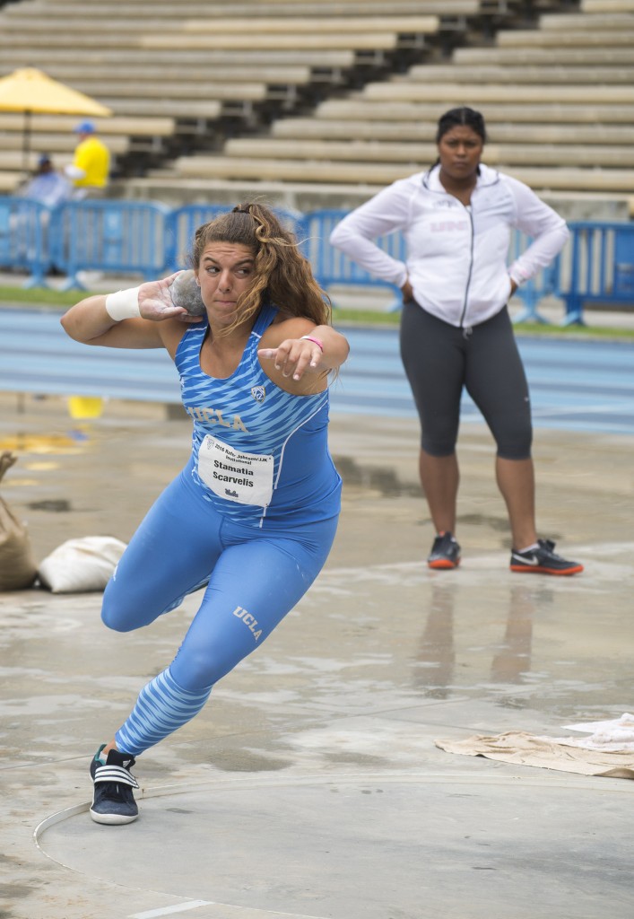 Track and field members brave rainy conditions, set personal bests