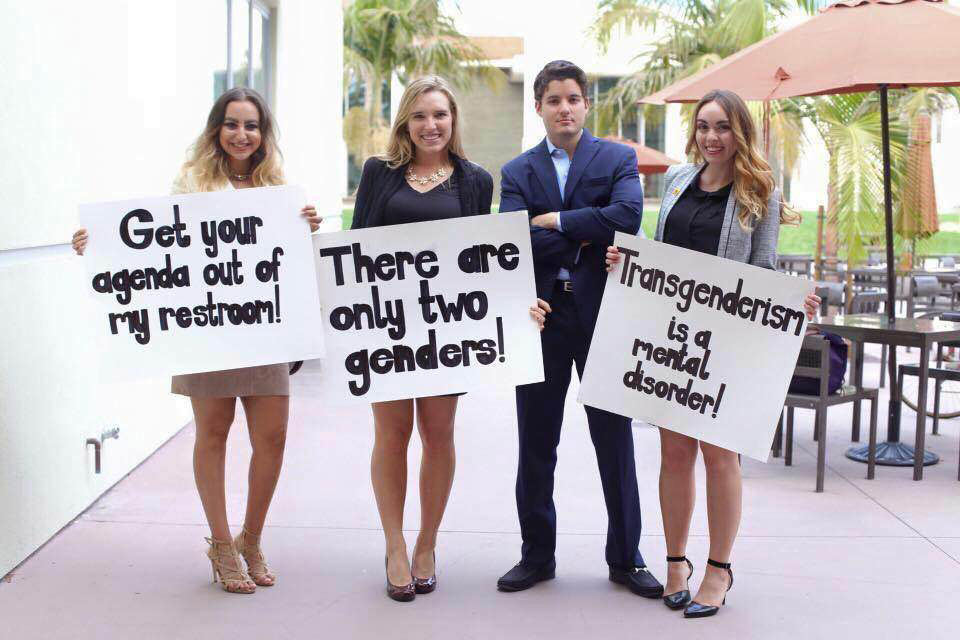Student photo protests transgender identity, raises free speech debate -  Daily Bruin