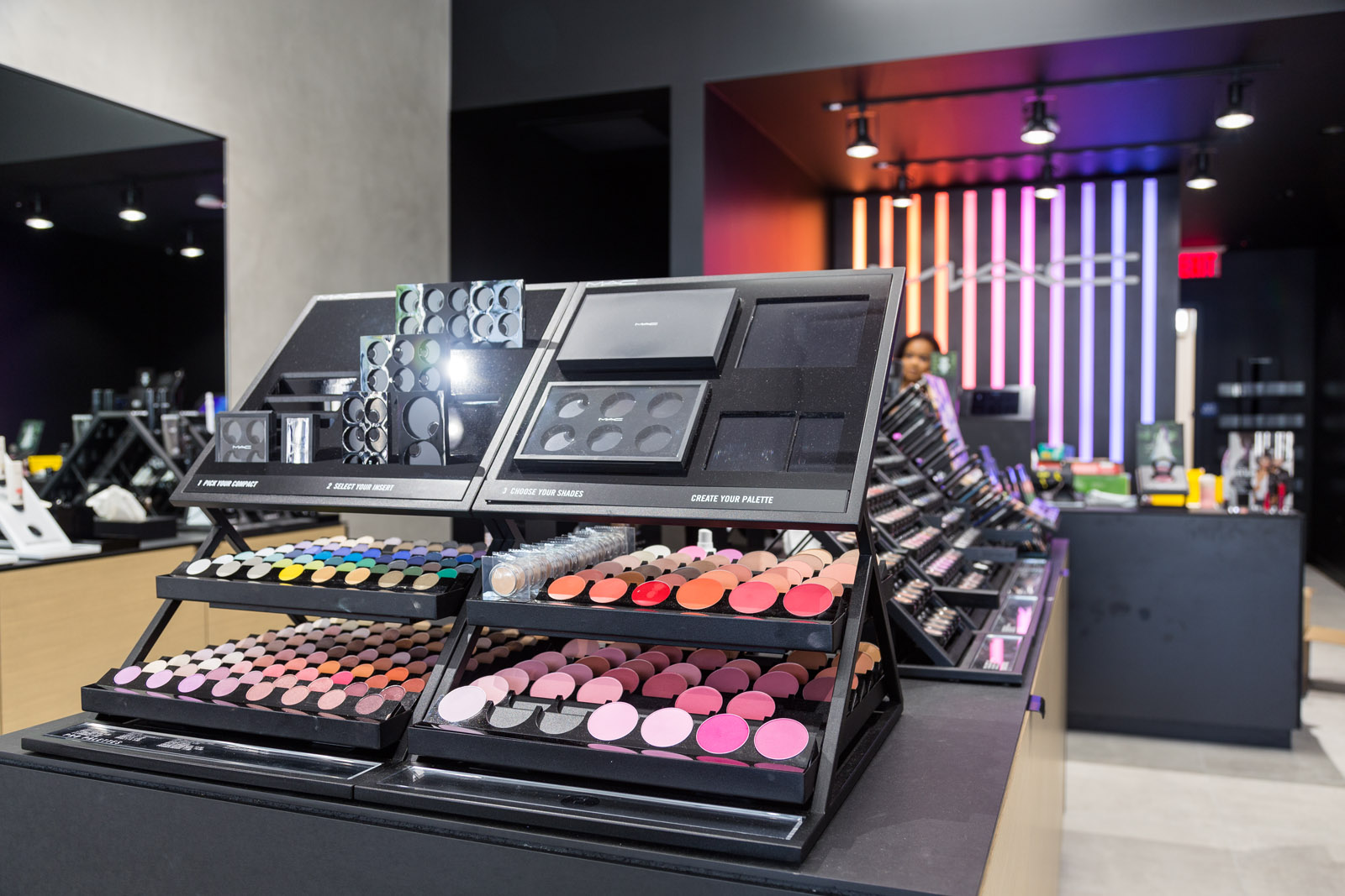 Mac Makeup Display  Saubhaya Makeup