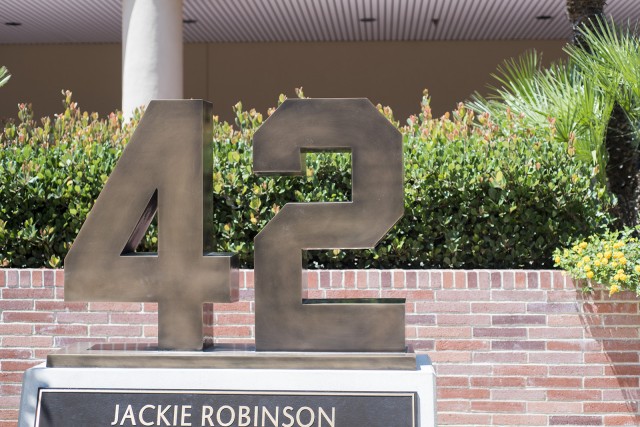 Jackie Robinson's number 42 lives on at UCLA