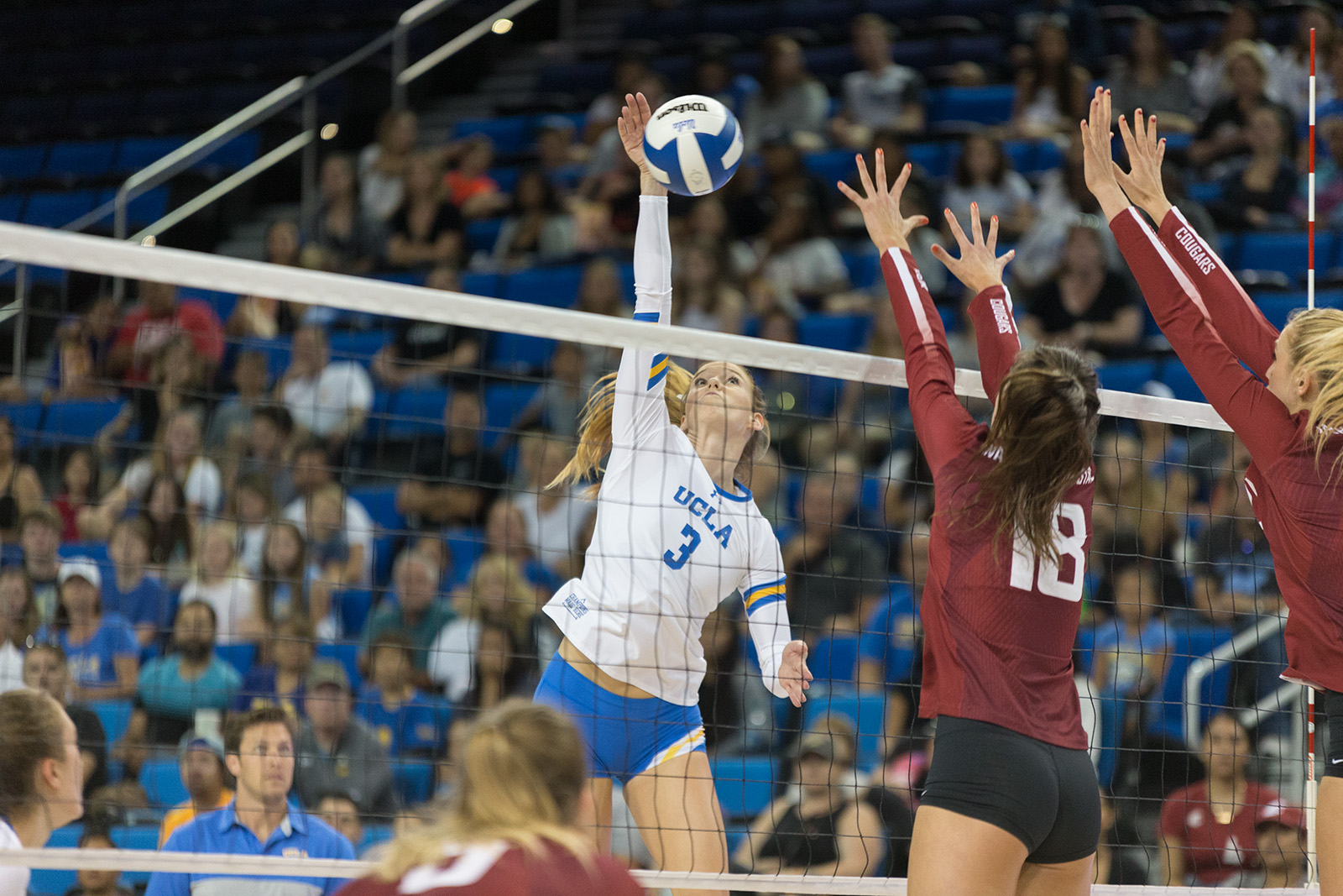 UCLA women’s volleyball strong allaround against Washington State
