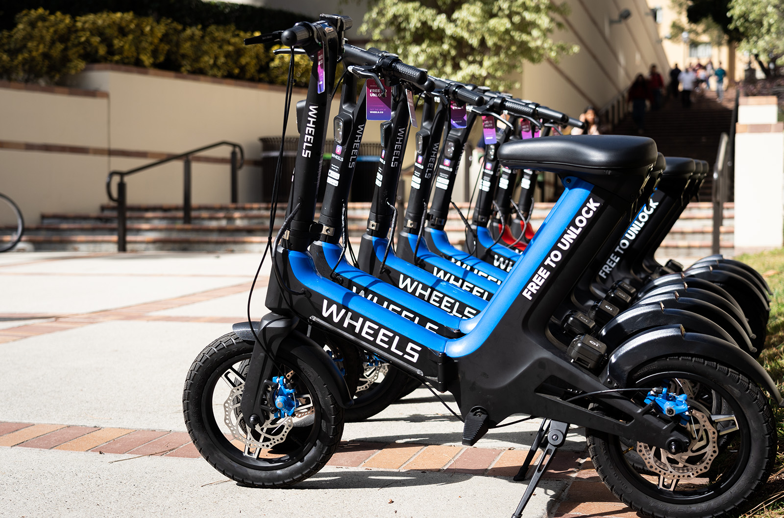 Electric bicycles roll into Westwood, giving students new