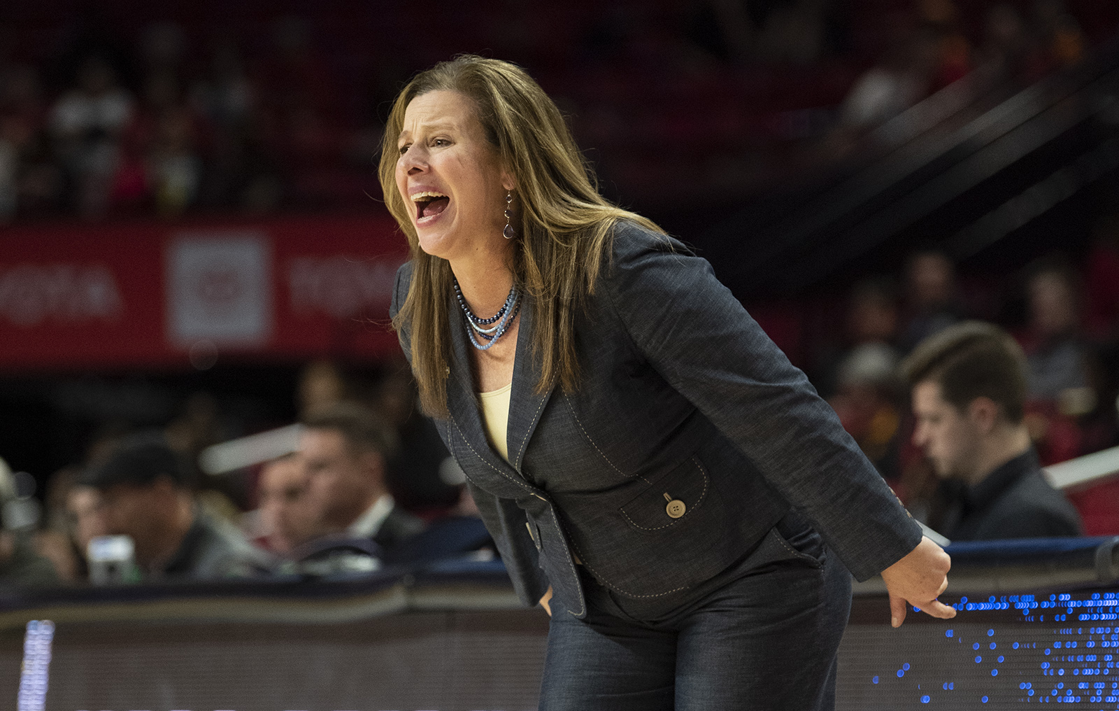 Womens Basketball Coach Incoming Player Bond Over Friendly