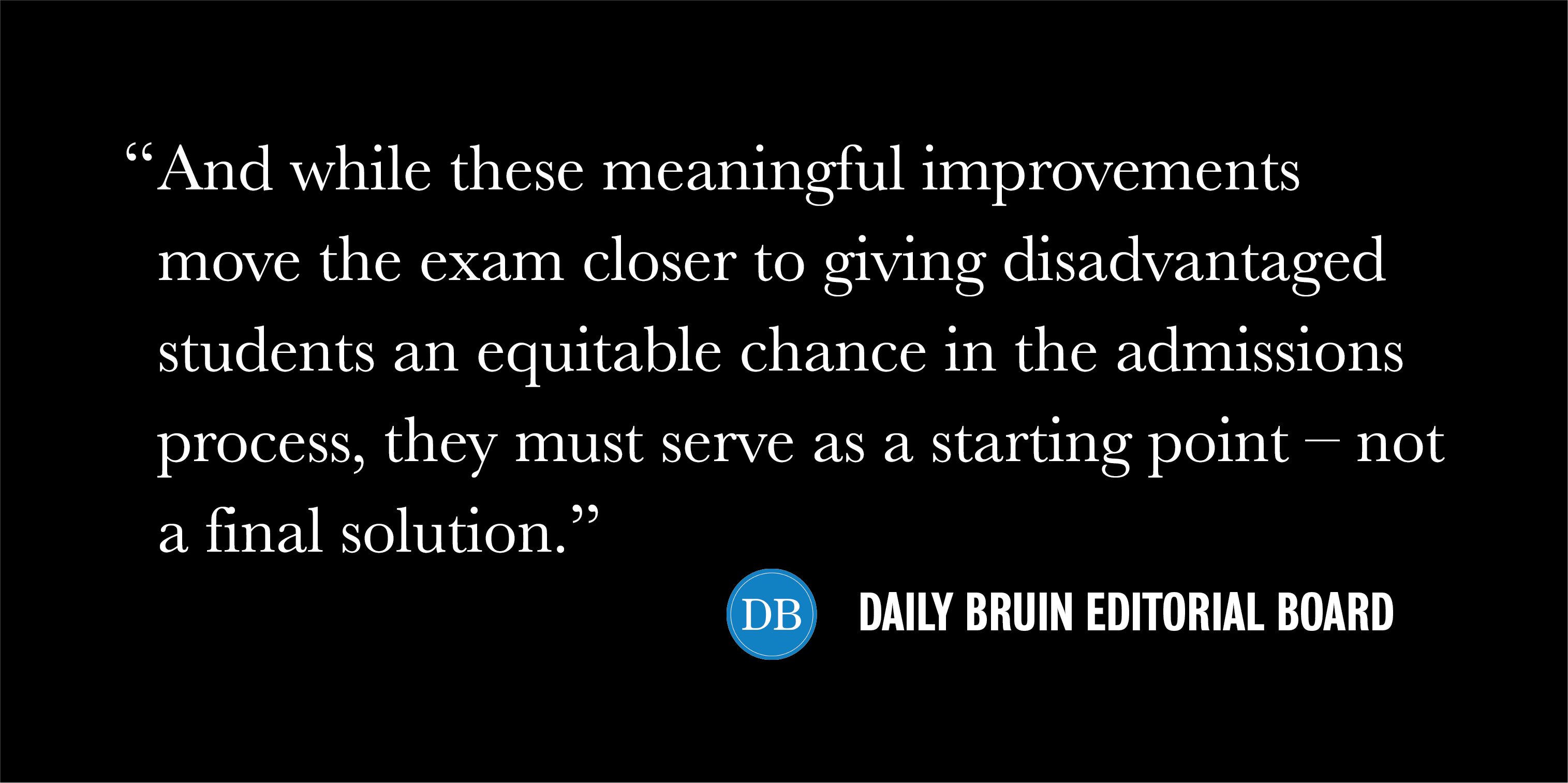 score editorials adversity inequity admissions revision address editorial college