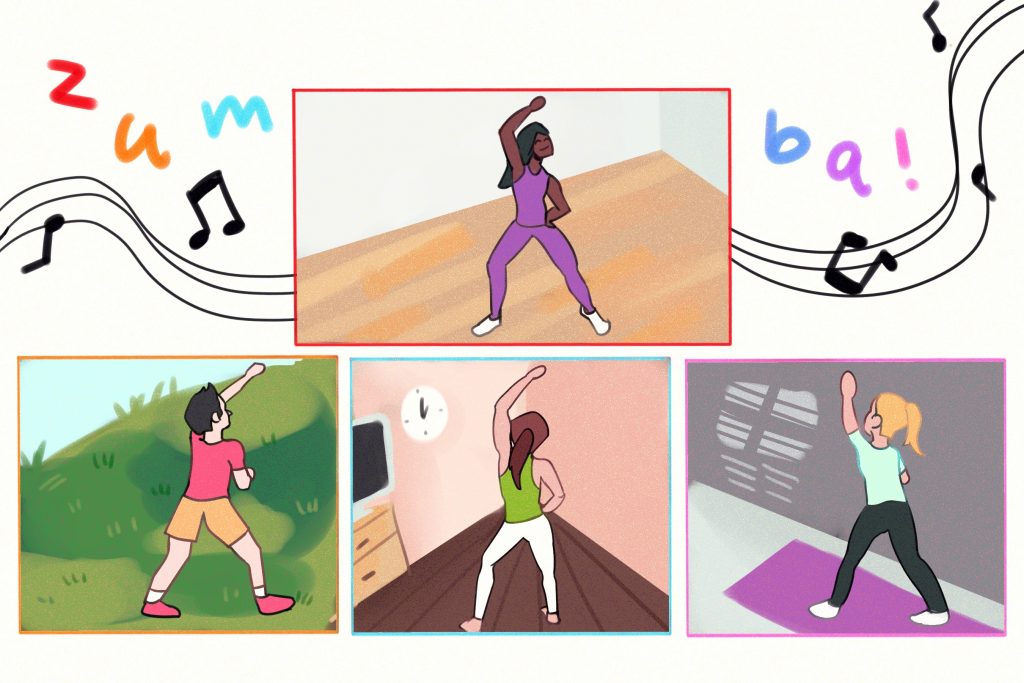 HOPE’s online Zumba lessons inspire physical exploration of space and