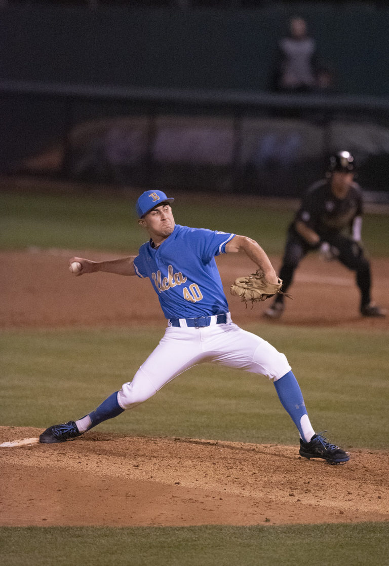 Remember Holden Powell? He's now a closer on UCLA's top-ranked team