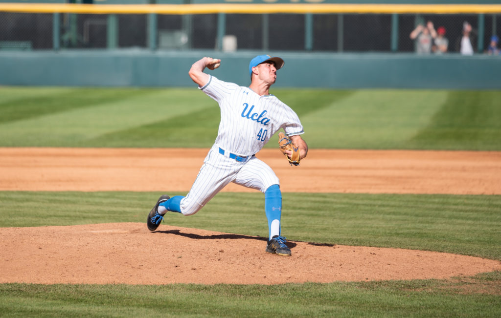 Remember Holden Powell? He's now a closer on UCLA's top-ranked team