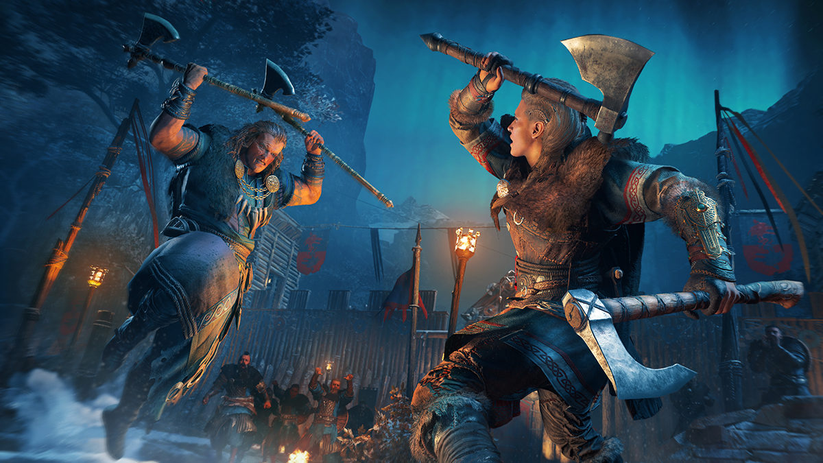 20 minutes of beardy, limb-severing combat  Assassin's Creed Valhalla  gameplay 