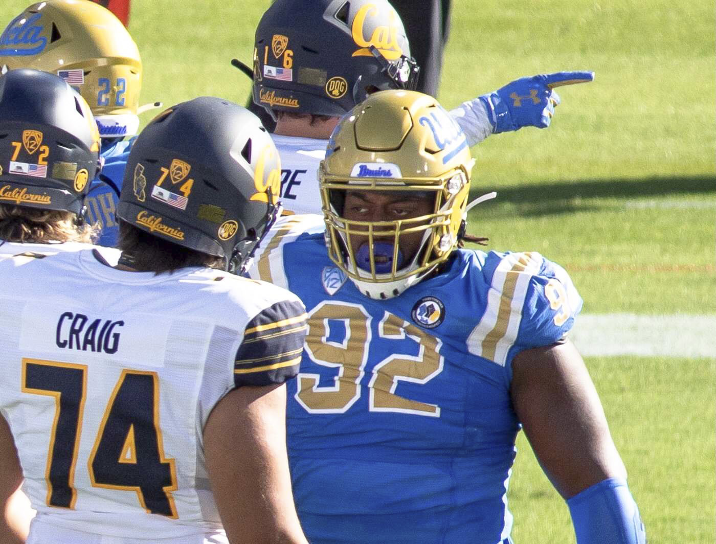 Osa Odighizuwa becomes second UCLA football player to declare for
