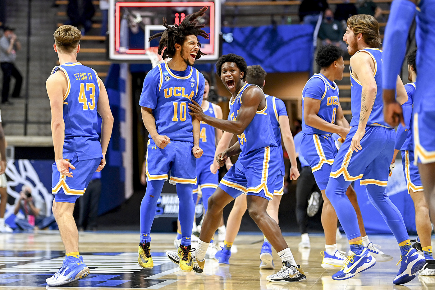 Johnny Juzang lifts UCLA to win over BYU in NCAA tournament - Los Angeles  Times