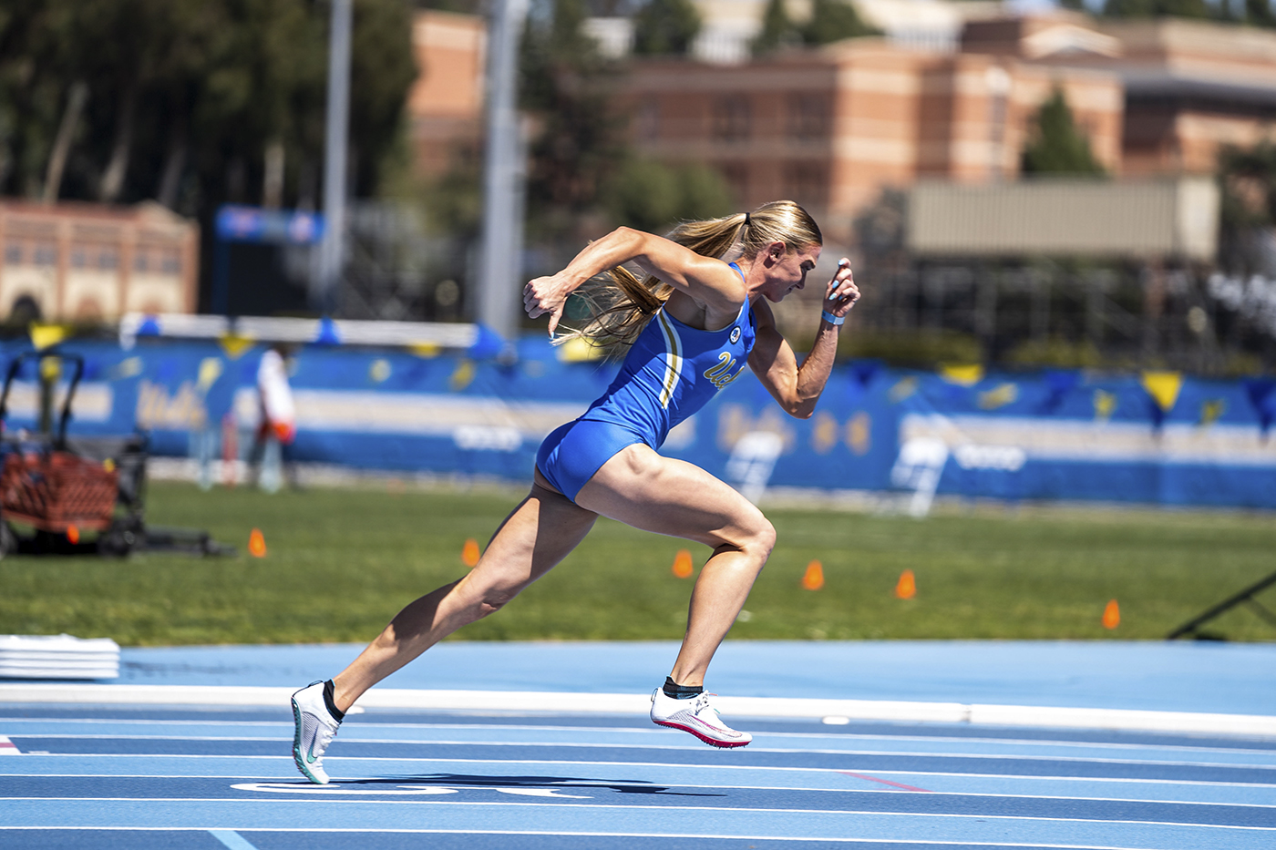 Track and field athletes see personal bests and event victories