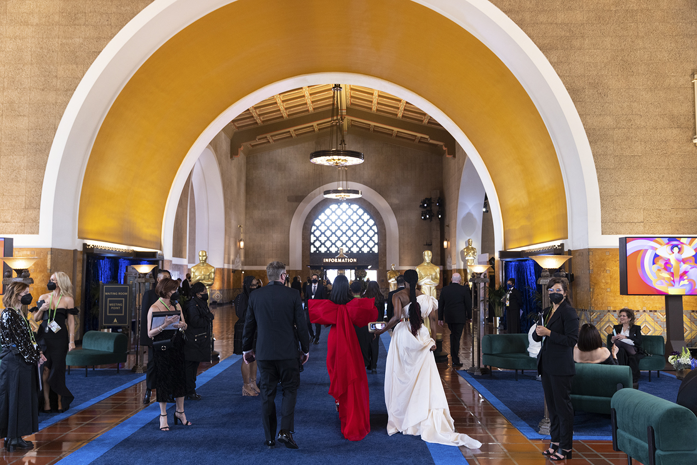 2021 Oscars: Regina King opens ceremony at Union Station