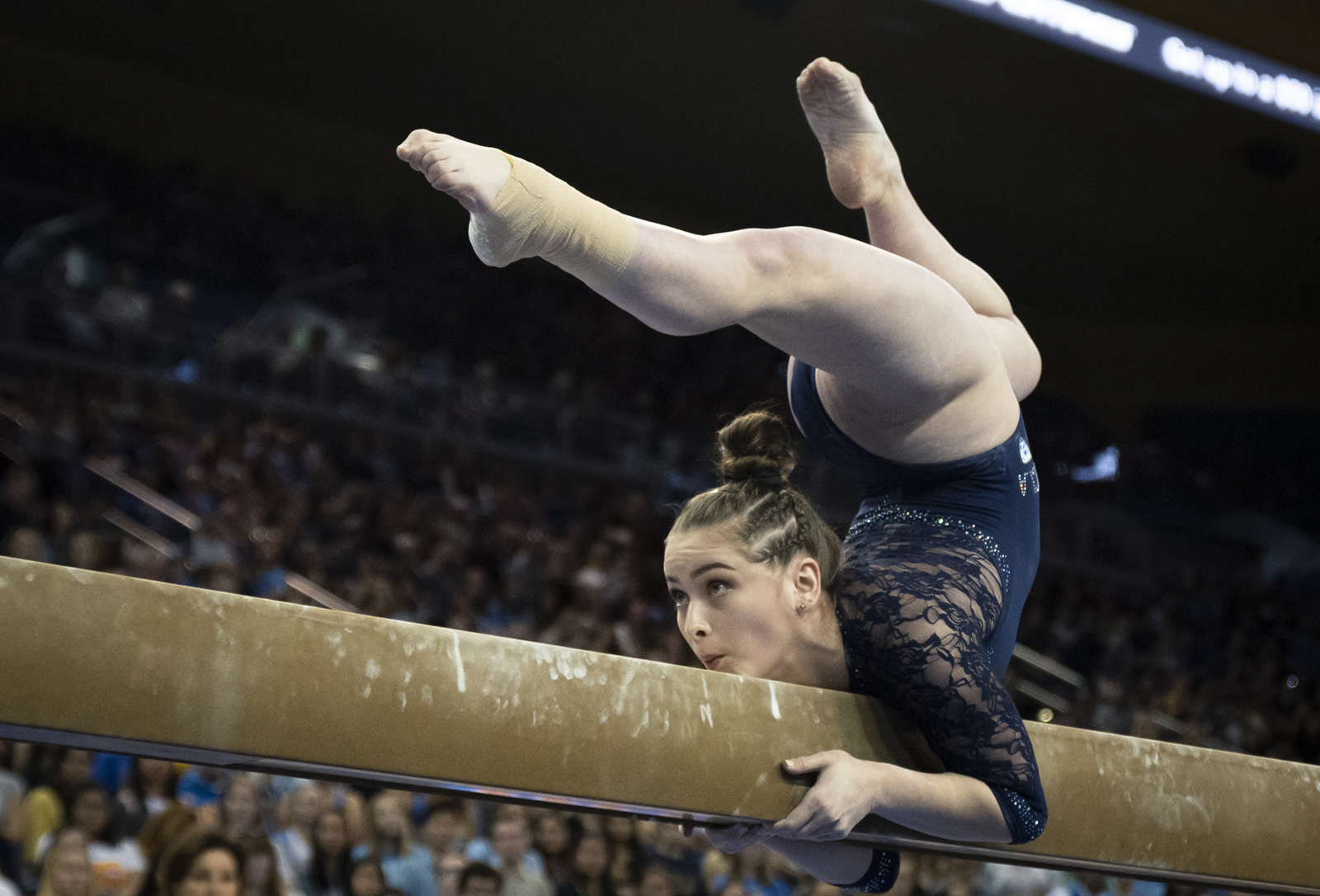 Gymnastics takes inspiration from men’s basketball ahead of NCAA