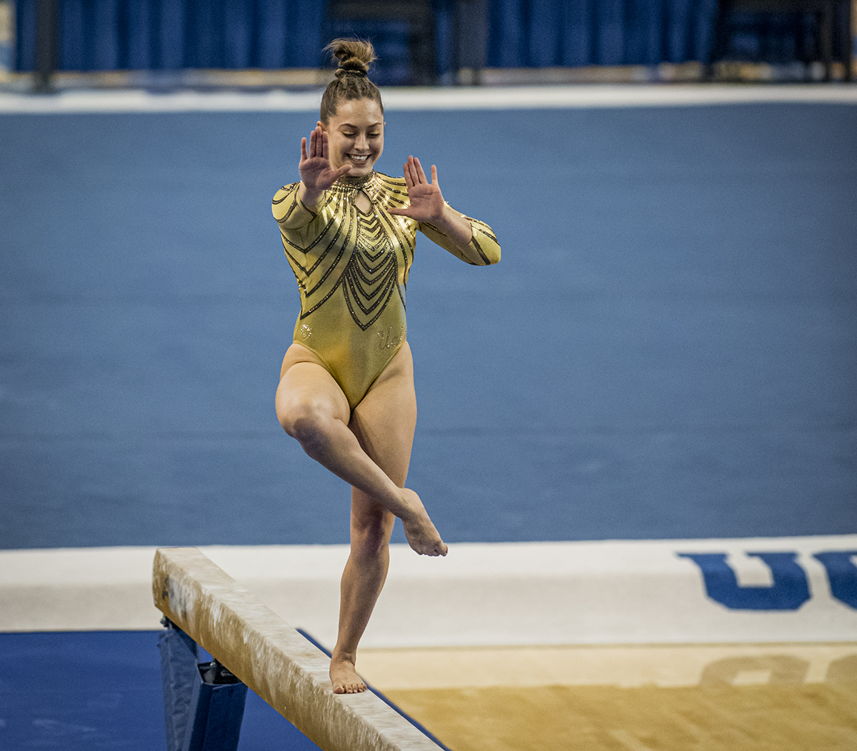 UCLA gymnast Kendal Poston to return for 5th season as a Bruin - Daily ...