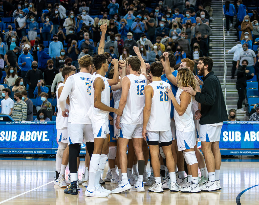 UCLA men's volleyball utilizes offensive depth throughout early