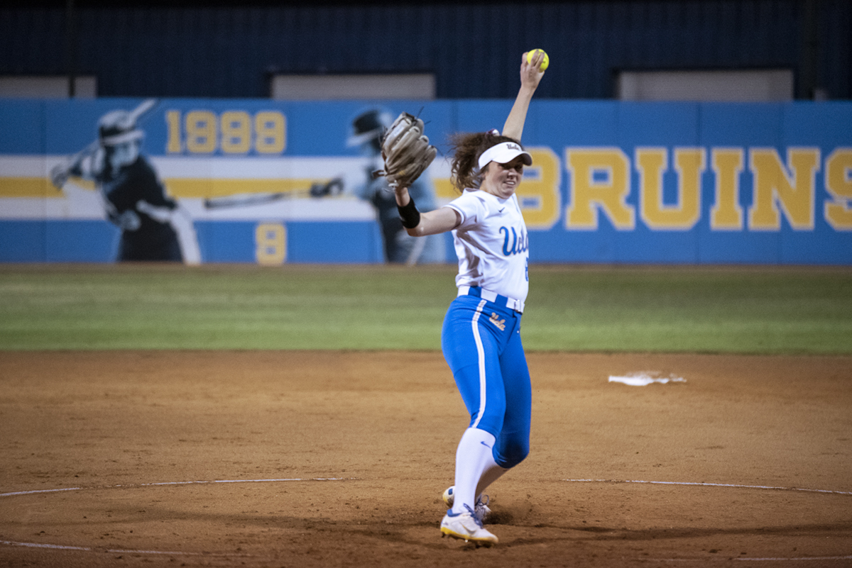 UCLA's Megan Faraimo gets out of pitching jam, then launches HR