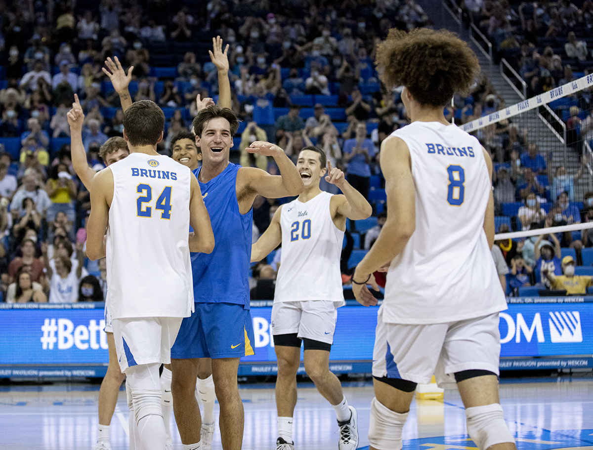 UCLA men’s volleyball lauds home advantage before approaching