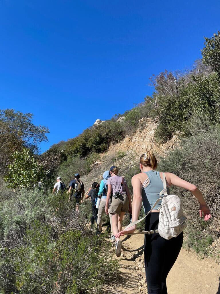 Members of E3, an environmental club on campus, partake in a tree planting event with other environmental advocacy organizations in Southern California. Earth Week serves as a time to reflect on how individuals can make changes to create a healthier planet. (Courtesy of Daria di Blasi/E3)