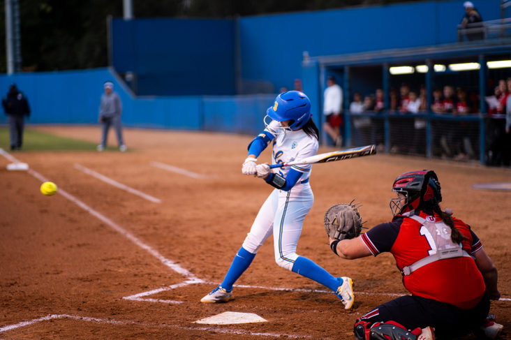 Easton Fastpitch - UCLA Softball] catchers gear looking clean 🧼  #TeamEaston #Softball #UCLA (via: UCLA Softball])