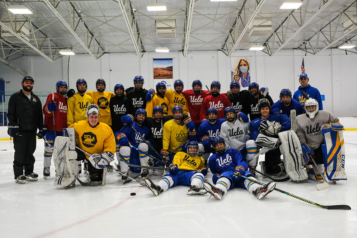 UCLA ice hockey gains traction as team skates way to success Daily Bruin