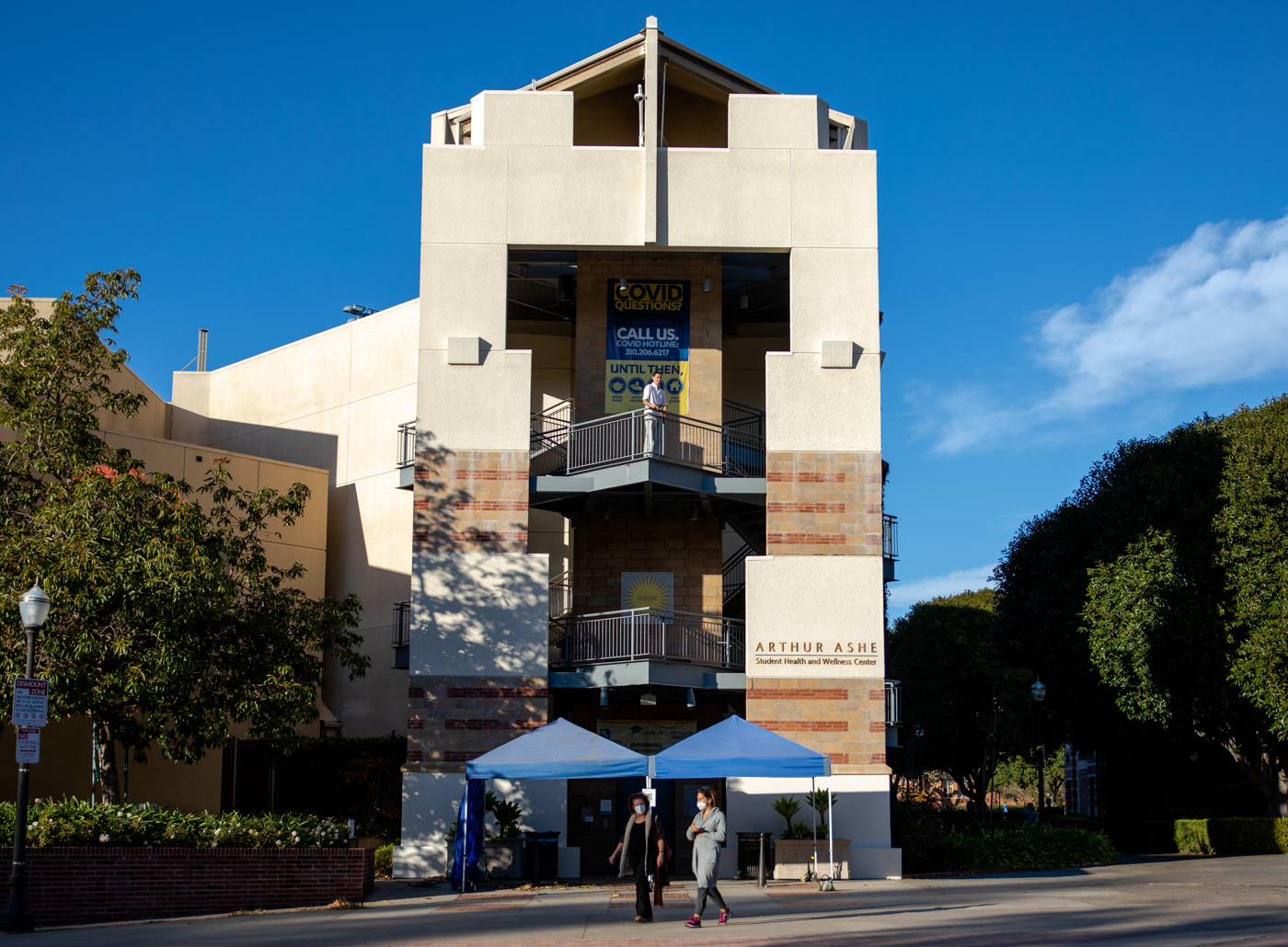 Leben auf dem Ucla Campus