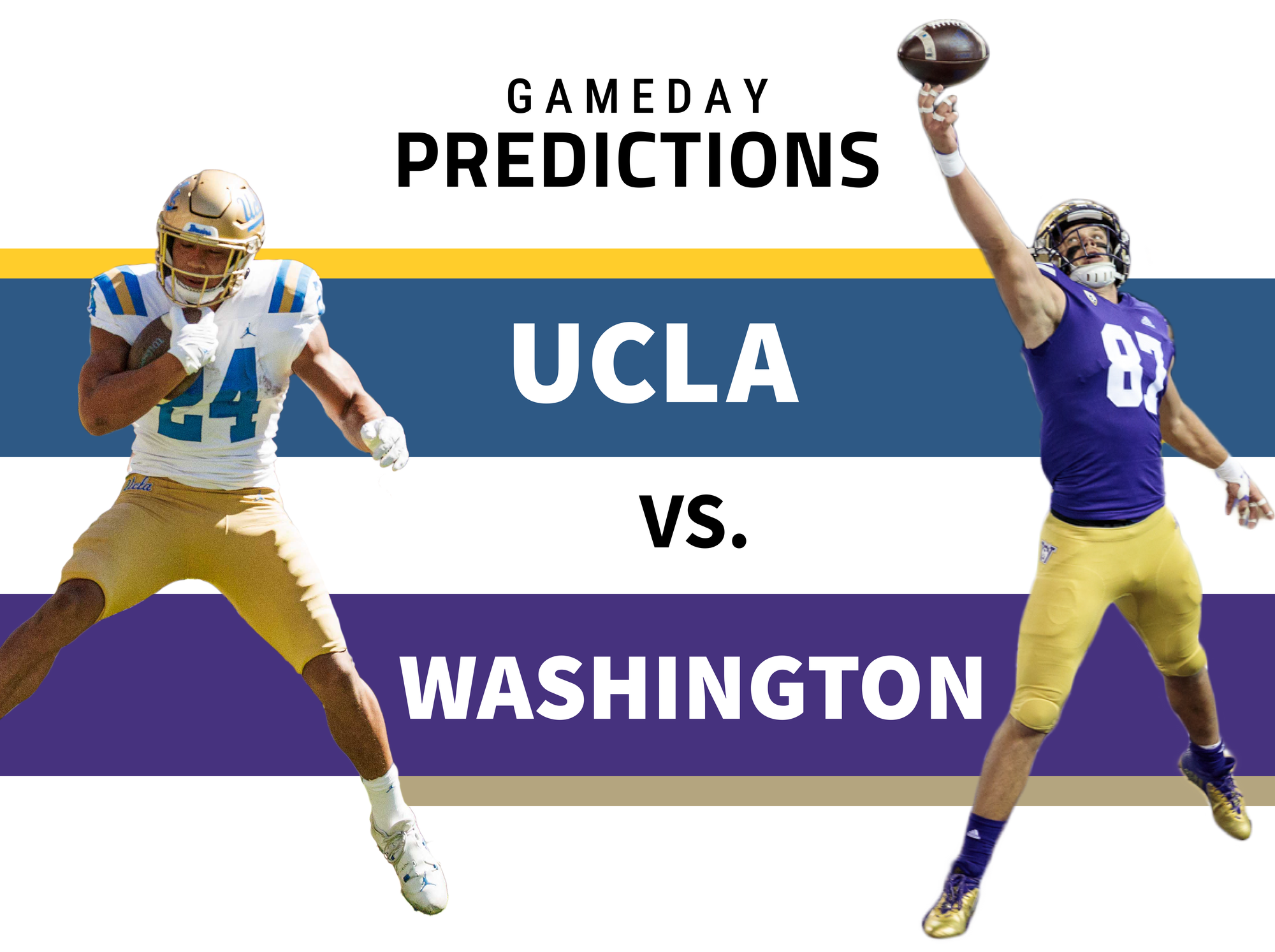 Gameday predictions UCLA vs. Washington Daily Bruin
