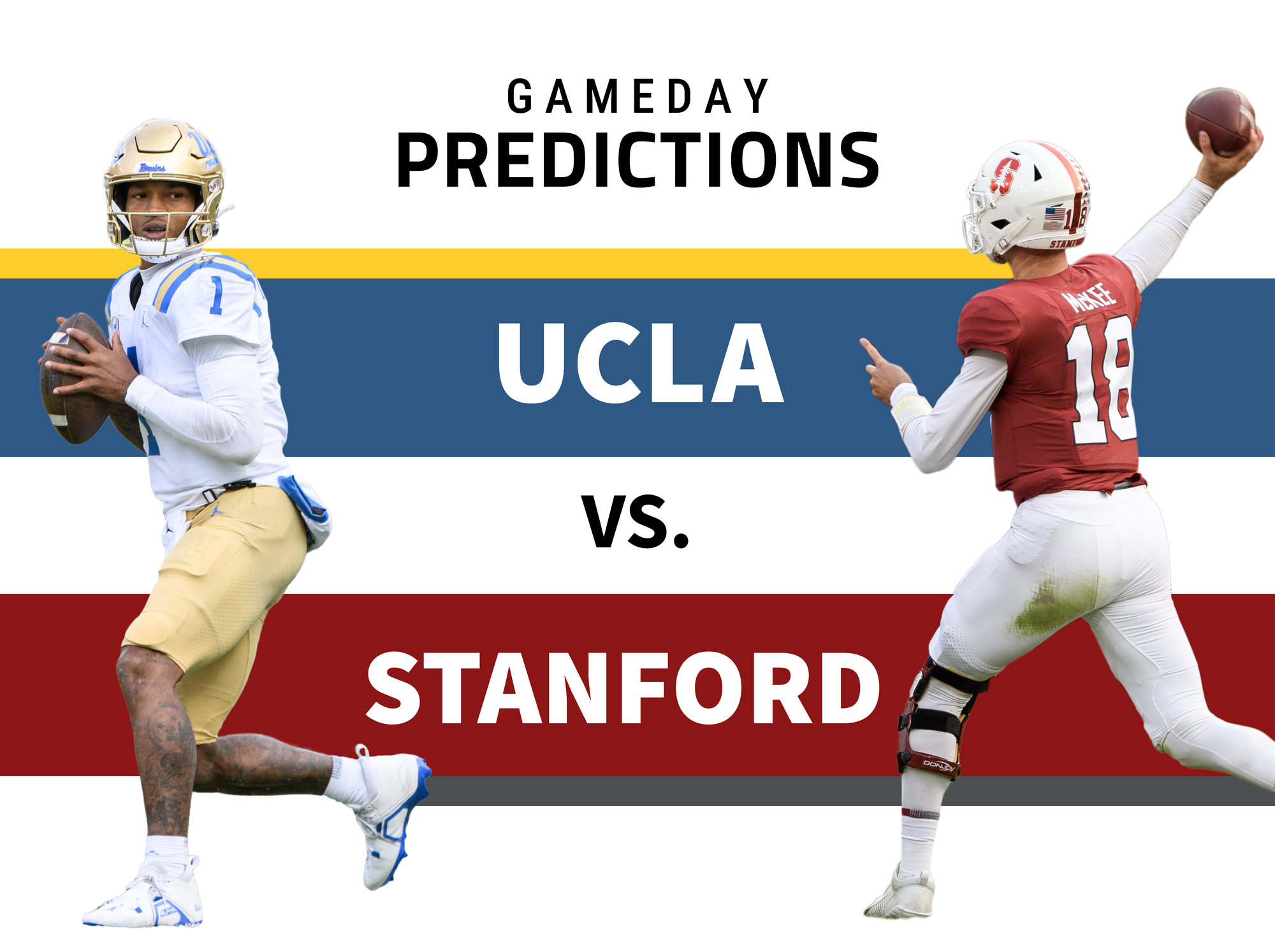 Gameday predictions UCLA vs. Stanford Daily Bruin