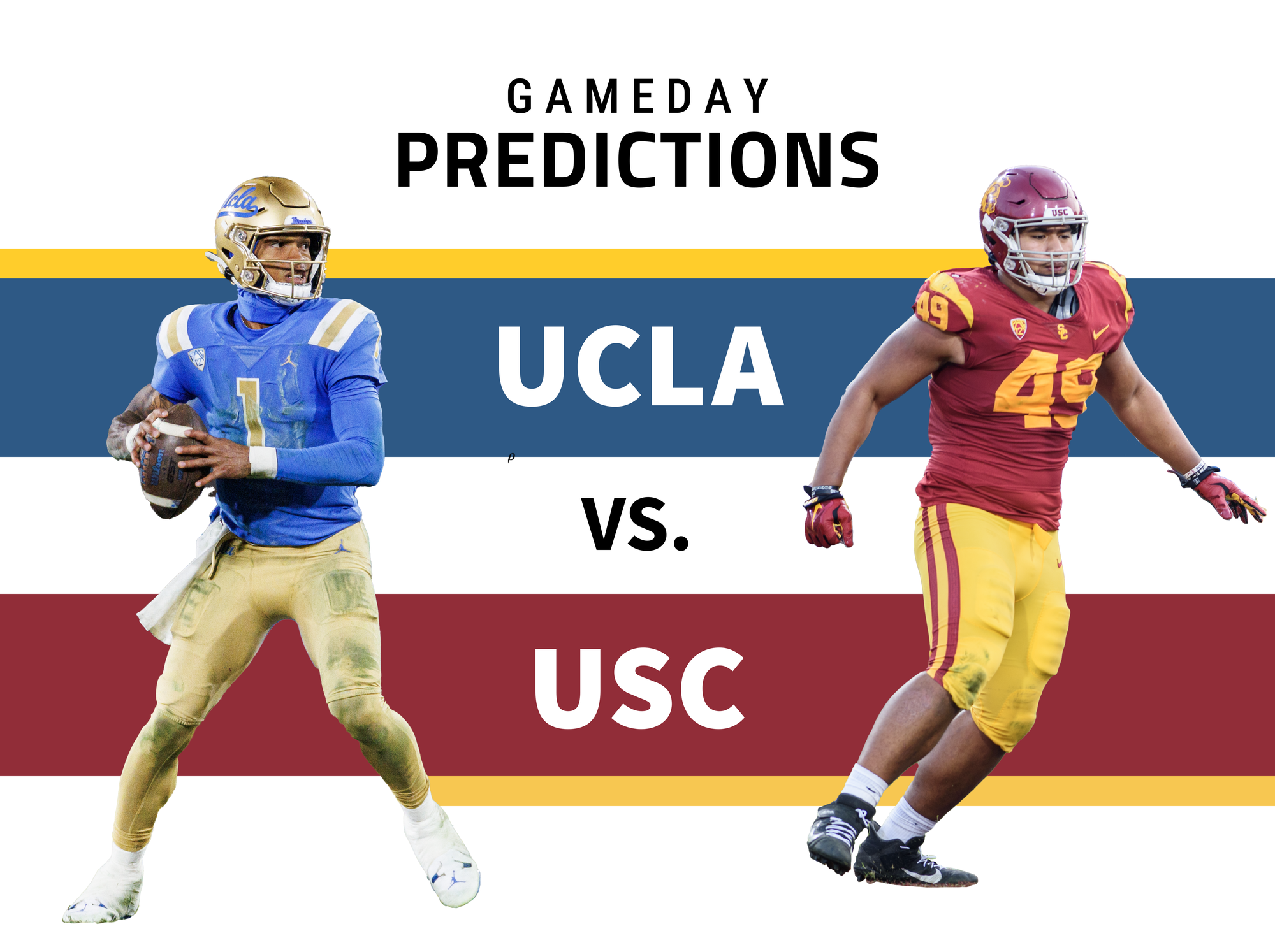 Gameday Predictions UCLA vs. USC Daily Bruin