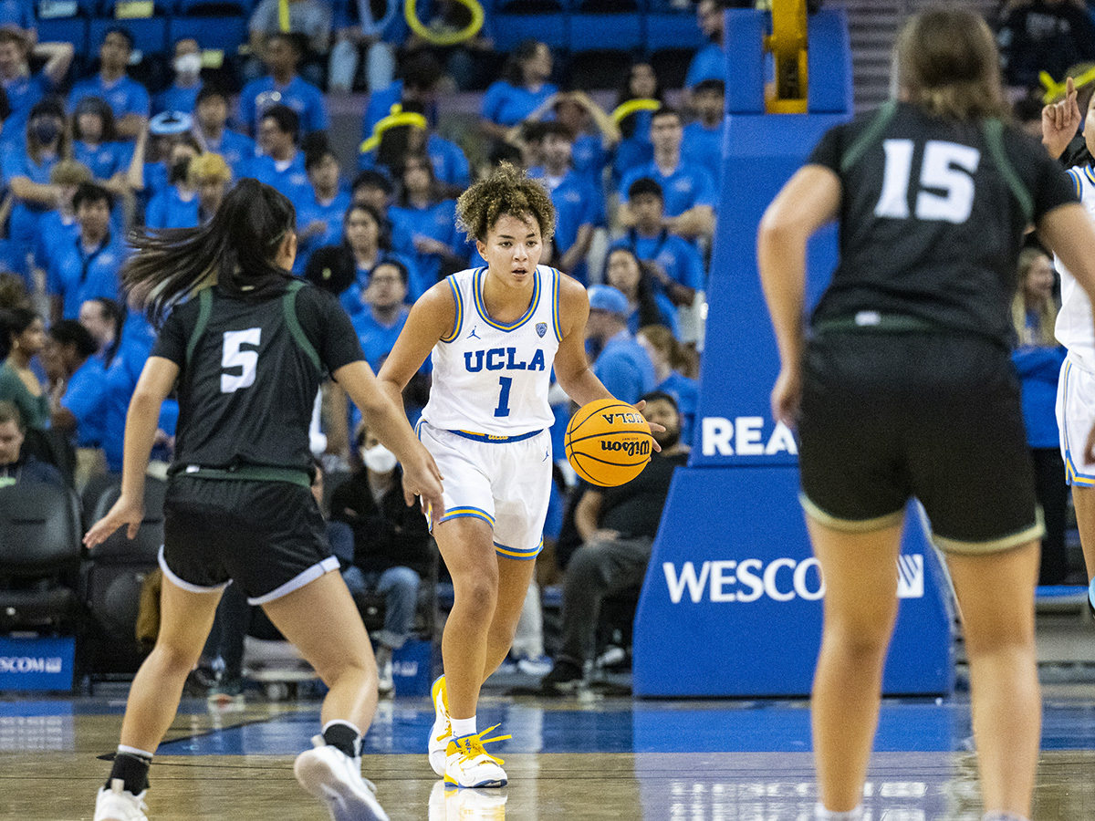 UCLA women’s basketball tames Cal Poly Mustangs in first game of new