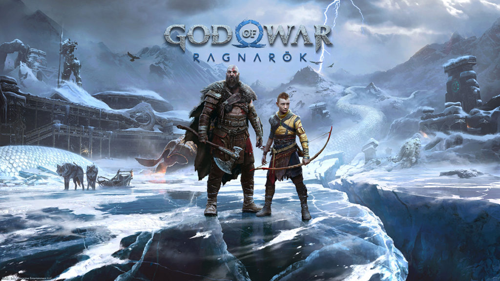 God of War Ragnarök Wallpaper 4K, Leviathan Axe, Kratos