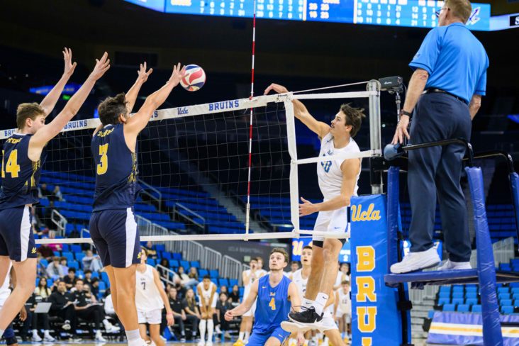 Andrew Rowan steps up as lead setter for UCLA men’s volleyball - Daily ...