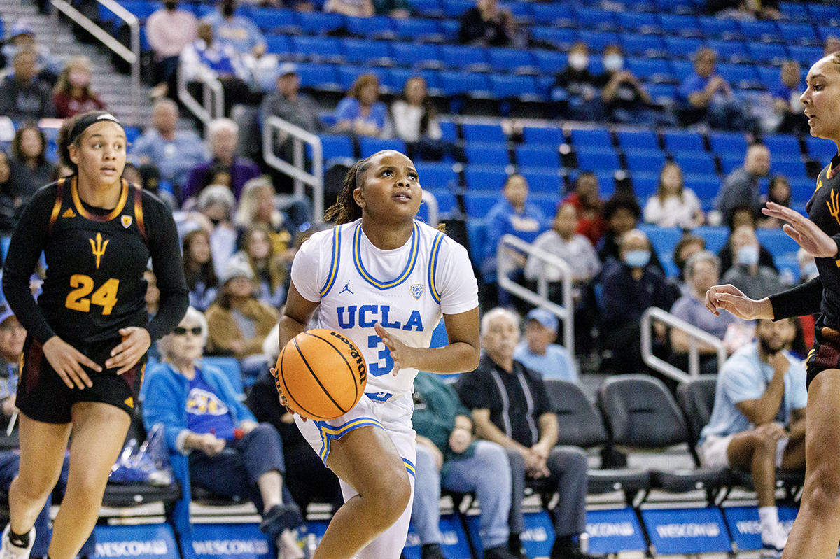 With 3pointer prowess, UCLA women’s basketball nets win over Arizona