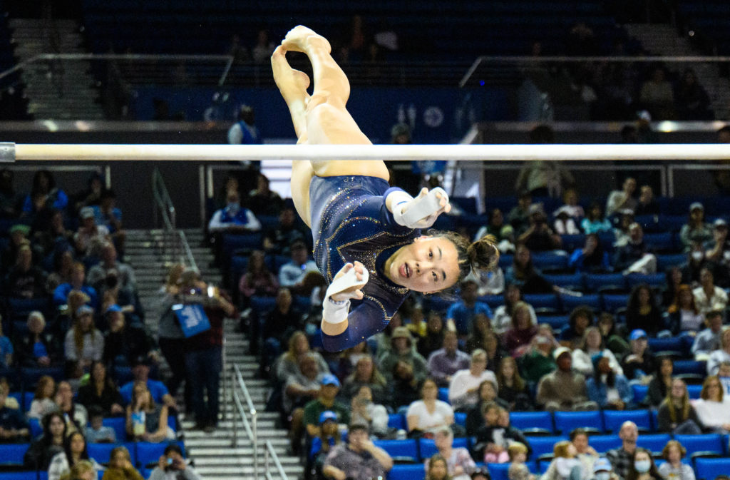 Gallery Ucla Gymnastics Records Season Highs In Senior Meet Daily Bruin