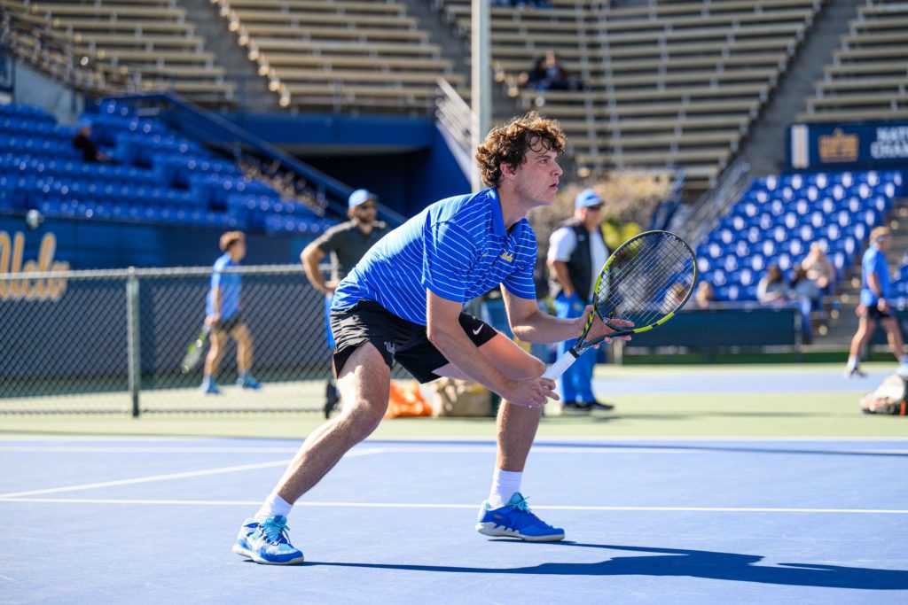 UCLA men’s tennis prioritizes health ahead of 5match stretch Daily Bruin