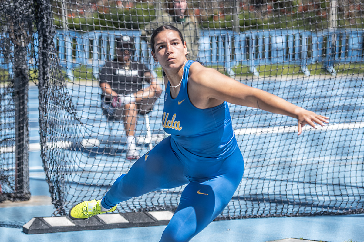 Distance, jumps teams shine at track and field home opener - Daily Bruin