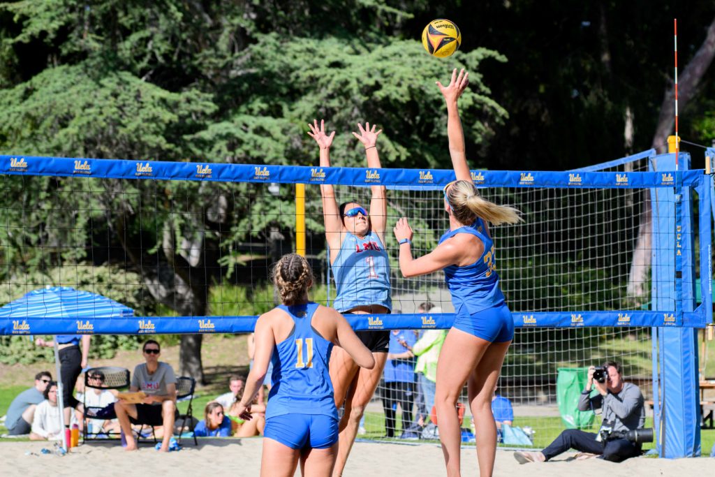 UCLA beach volleyball celebrates senior day with Mapes Beach sweep