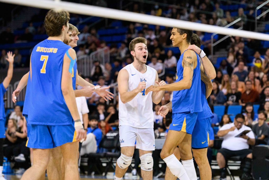 UCLA men’s volleyball 1st team to sweep MPSF regular season in