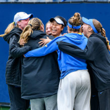 Fangran Tian powers UCLA women's tennis in wins over Pepperdine