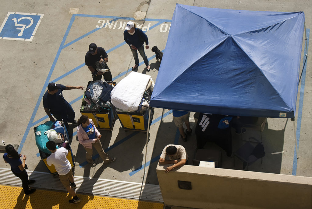 UCLA students reflect on meaningful mementos during dorm moveout