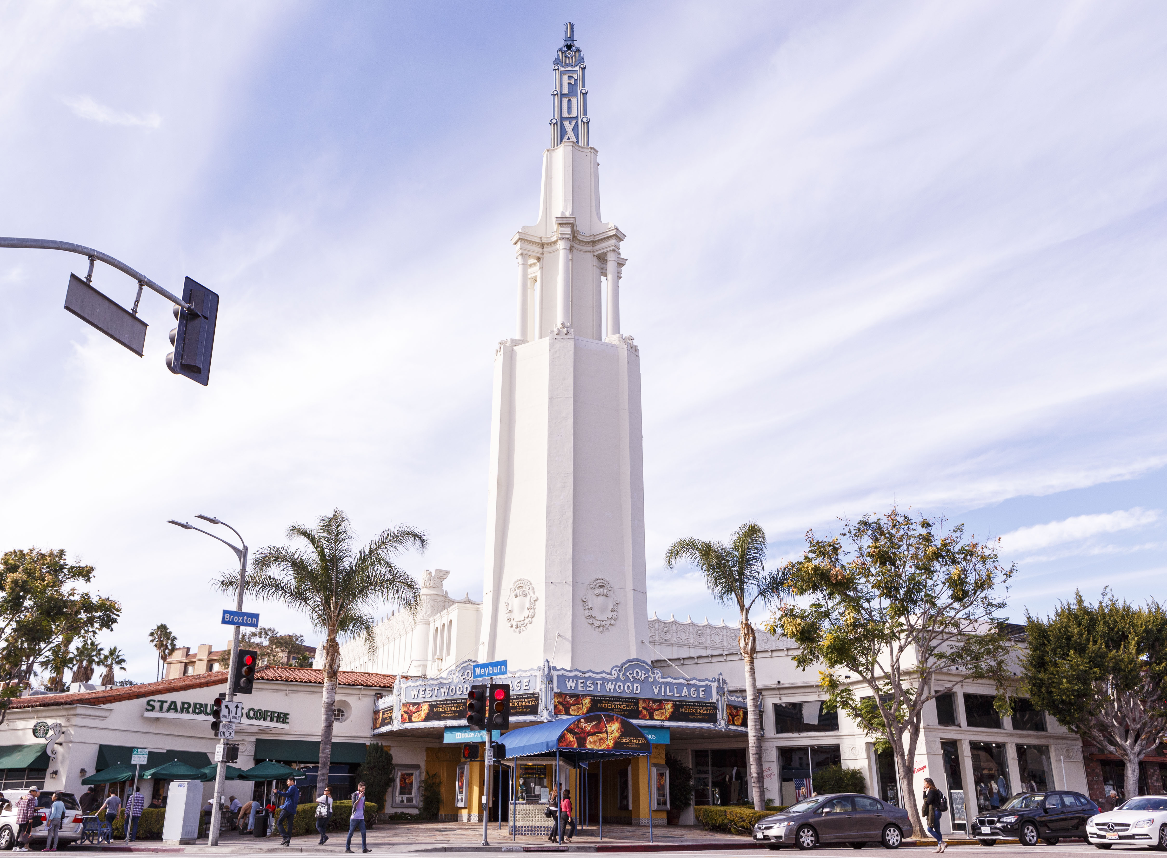 The historically iconic Westwood Fox Village Theatre is listed for
