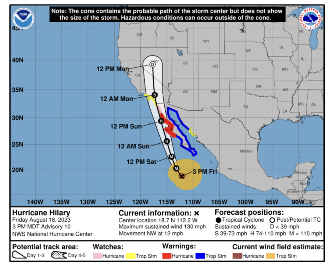 Tropical Storm Hilary