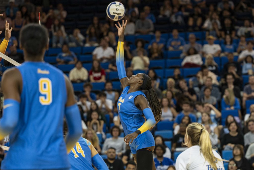 UCLA women’s volleyball perfects strategy for home game win following