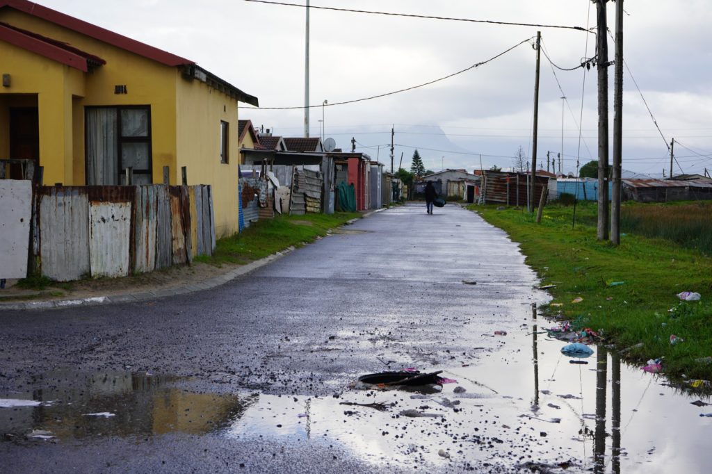 A street in the township of Khayelitsha is pictured. (Courtesy of Sam Henry)