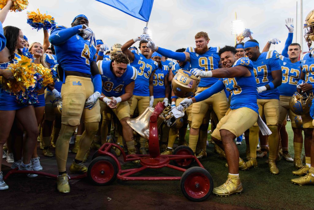 UCLA triumphs over USC in rivalry game, returning Victory Bell to